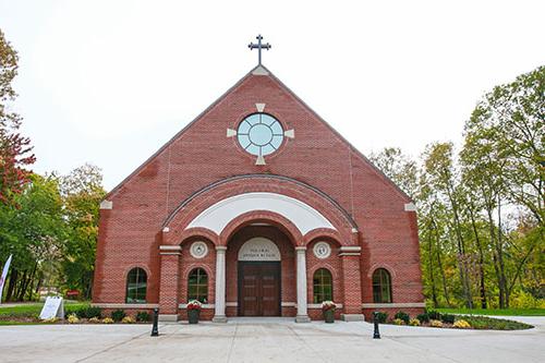 Our Lady Seat of Wisdom Chapel Exterior